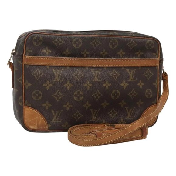 LOUIS VUITTON Monogram Trocadero 30 Shoulder Bag M51272 LV Auth yk18359 - Picture 1 of 16